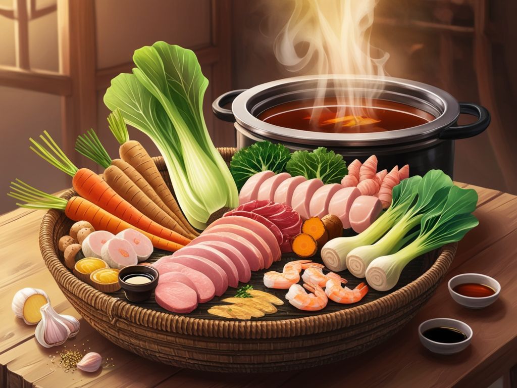 What Ingredients Are Commonly Used in Nabe Hotpot?